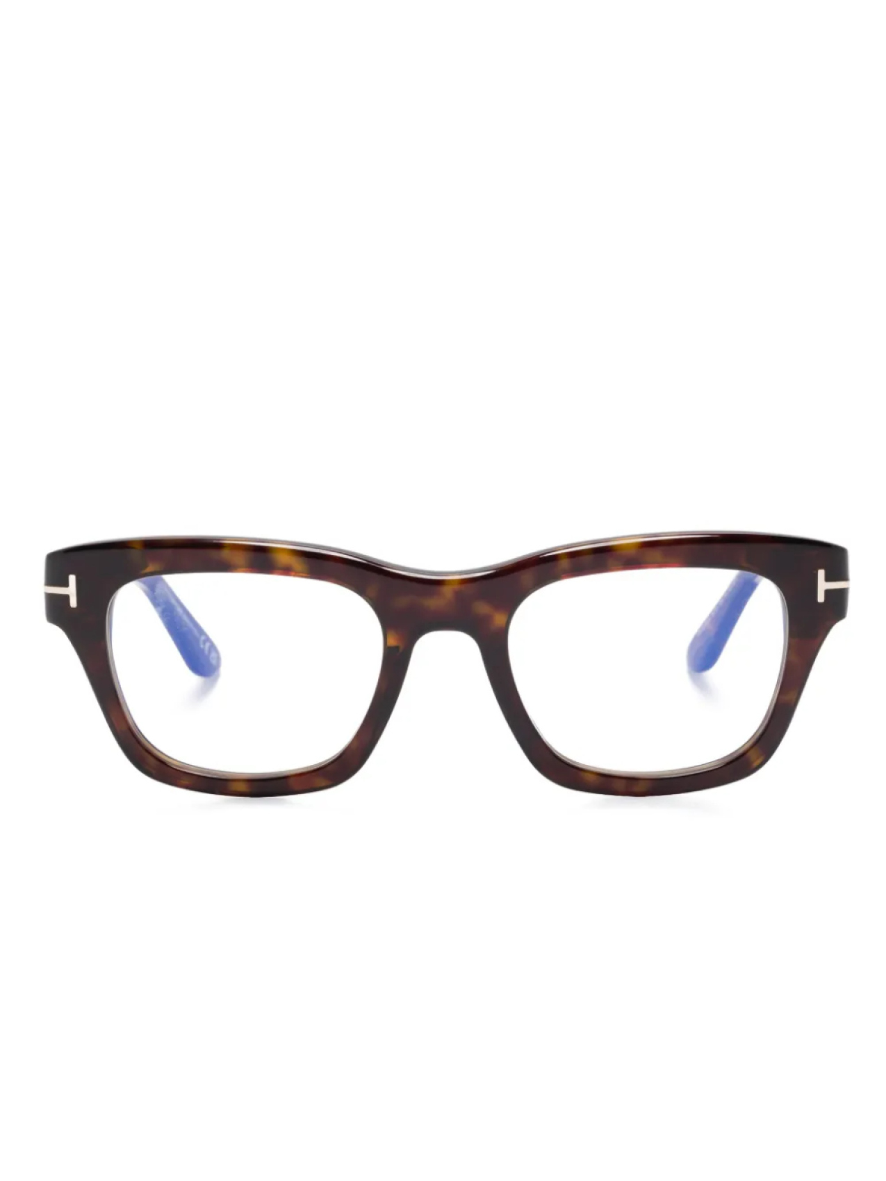 

TOM FORD Eyewear очки в прямоугольной оправе, коричневый