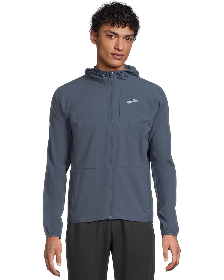 

Куртка Brooks Canopy Jacket, цвет Blue Slate, Синий, Куртка Brooks Canopy Jacket, цвет Blue Slate