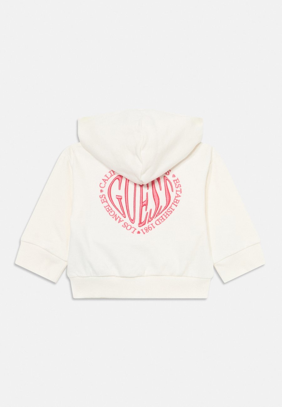Толстовка Guess Zip-up sweatshirt, Cream White/Off-White — фото 2
