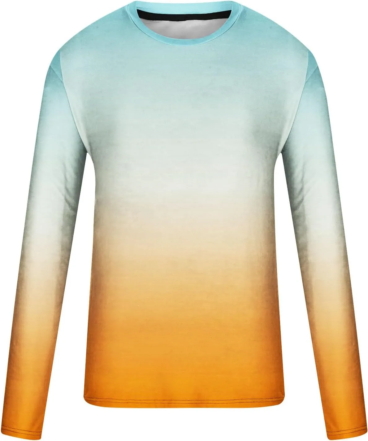 Мужская футболка с длинным рукавом Casual Fall Crewneck — фото 4