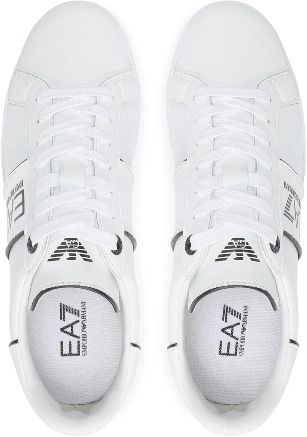 Кроссовки Ea7 X8x102 Xk346 Men, D611 White Black — фото 3