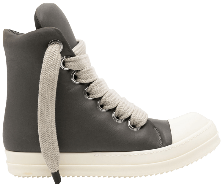 

Кроссовки Rick Owens Jumbo Lace Padded Ramones High 'Dark Dust', серый
