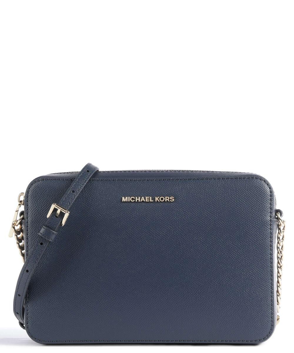 

Сумка через плечо Jet set из зерненой яловой кожи Michael Kors, синий