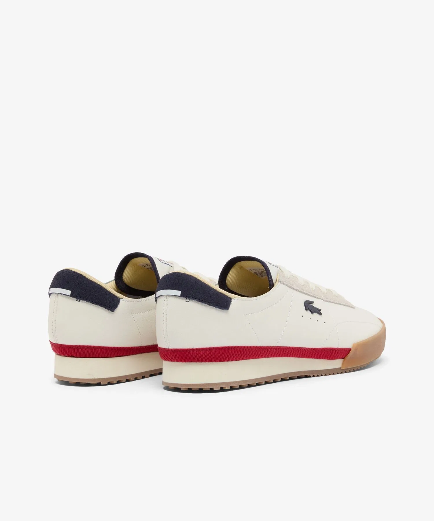 Мужские кроссовки LACOSTE AURA 225 из кожи белые — фото 4