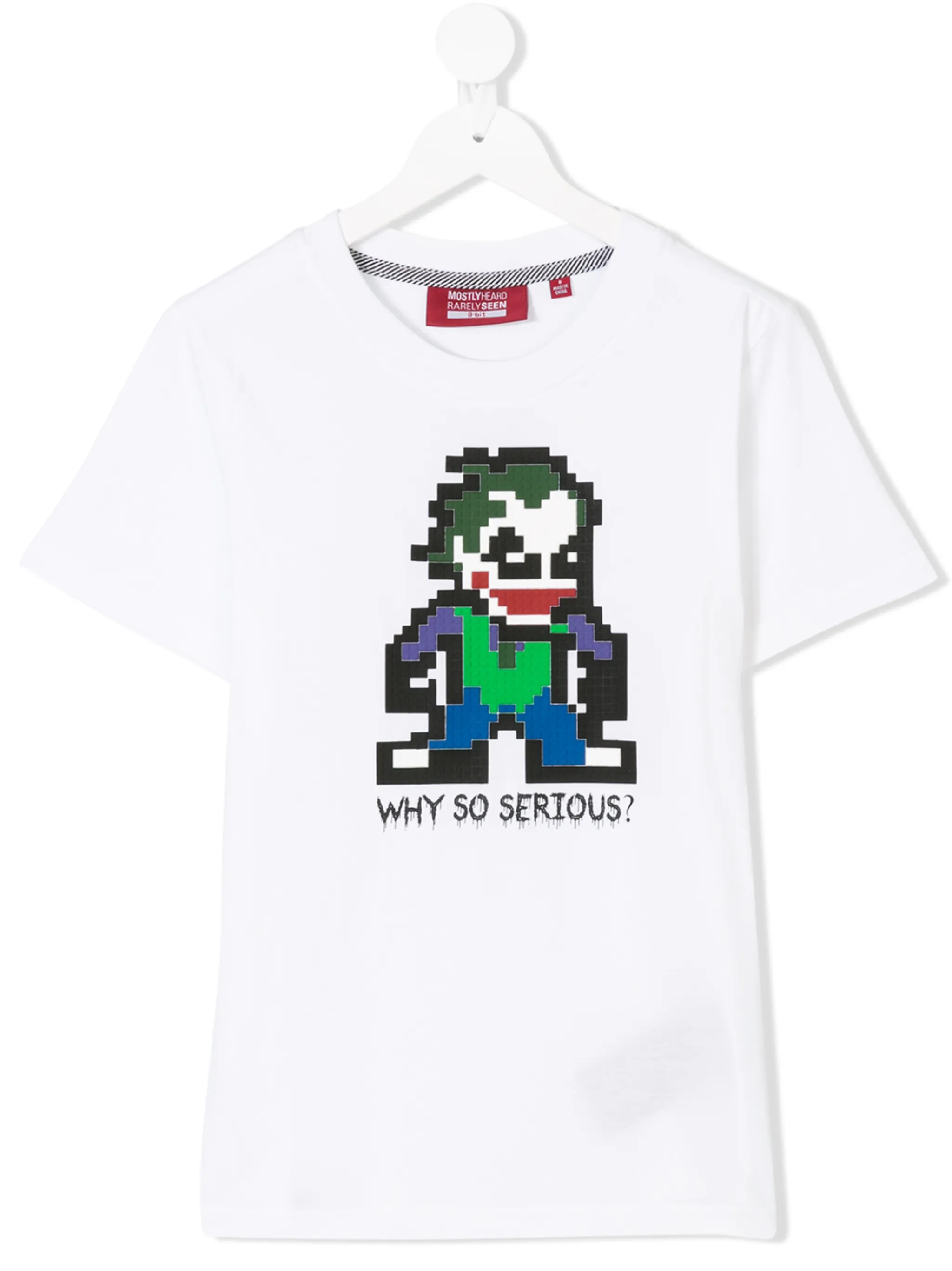 

Футболка AGENT OF CHAOS Mostly Heard Rarely Seen 8-Bit, белый
