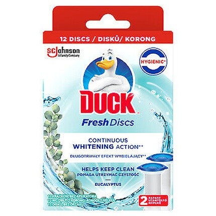 

Ароматизированный гель-диск Duck Eucalyptus 2x36 мл - упаковка из 2 шт Orbico Sp.Z O.O