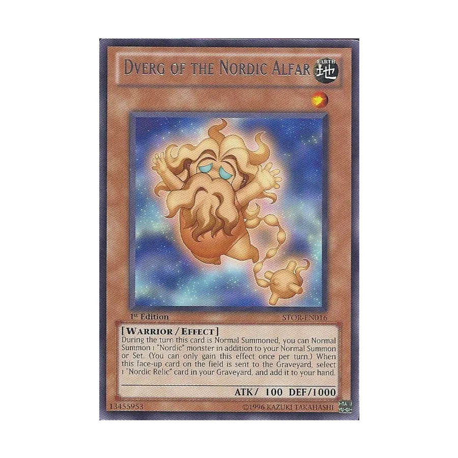 

CCG Дверг нордских альфаров (редкий), Yu-Gi-Oh - Storm of Ragnarok - Singles