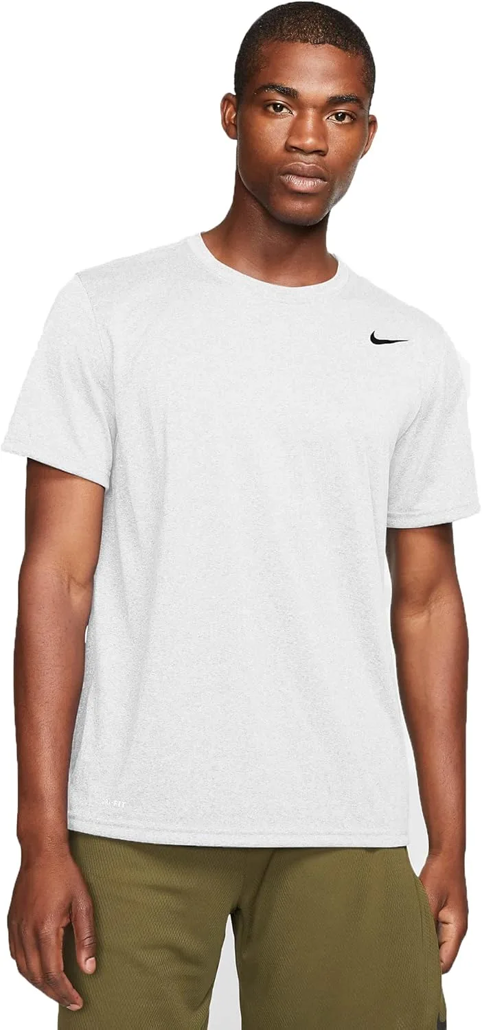 Футболка Nike Legend с коротким рукавом для мужчин, белый/черный