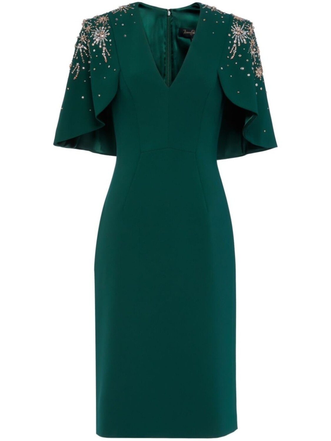 

Jenny Packham платье Zeya, зеленый