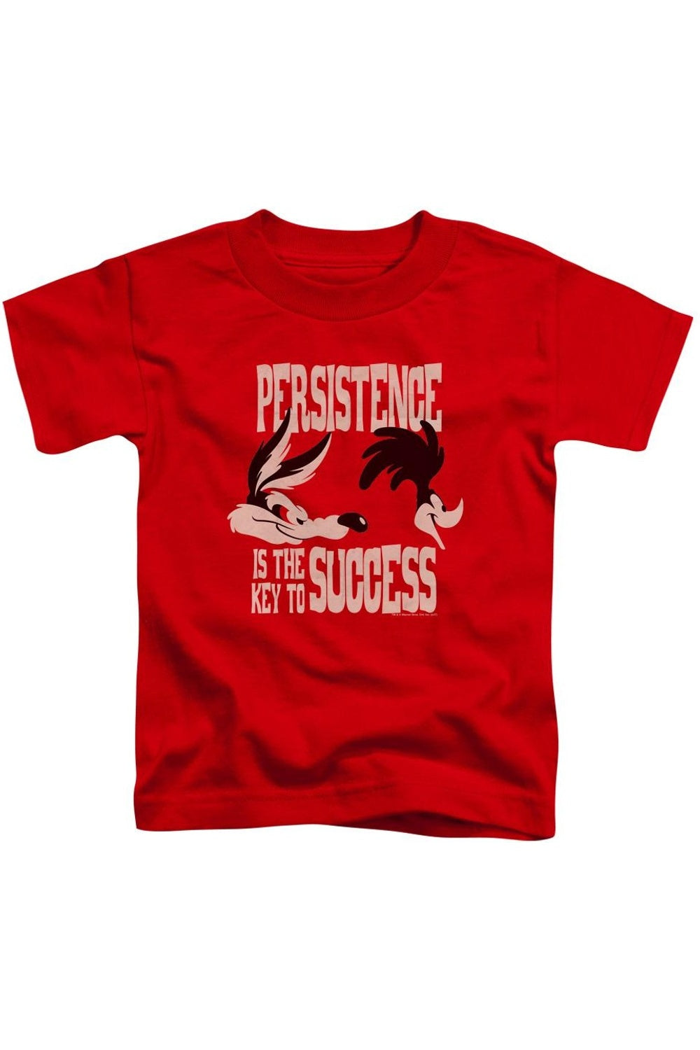 

Футболка с коротким рукавом Looney Tunes Persistence для детей Gildan, красный