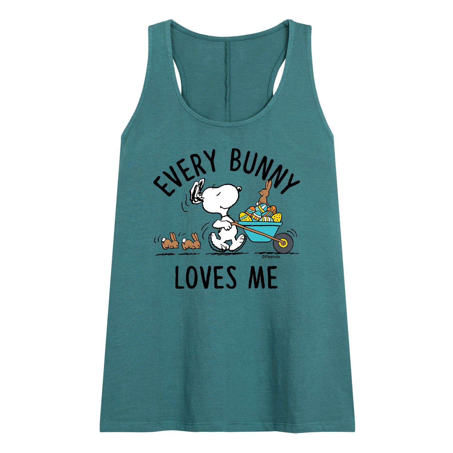 

Майка с рисунком Peanuts Bunny Love Me для юниоров Licensed Character