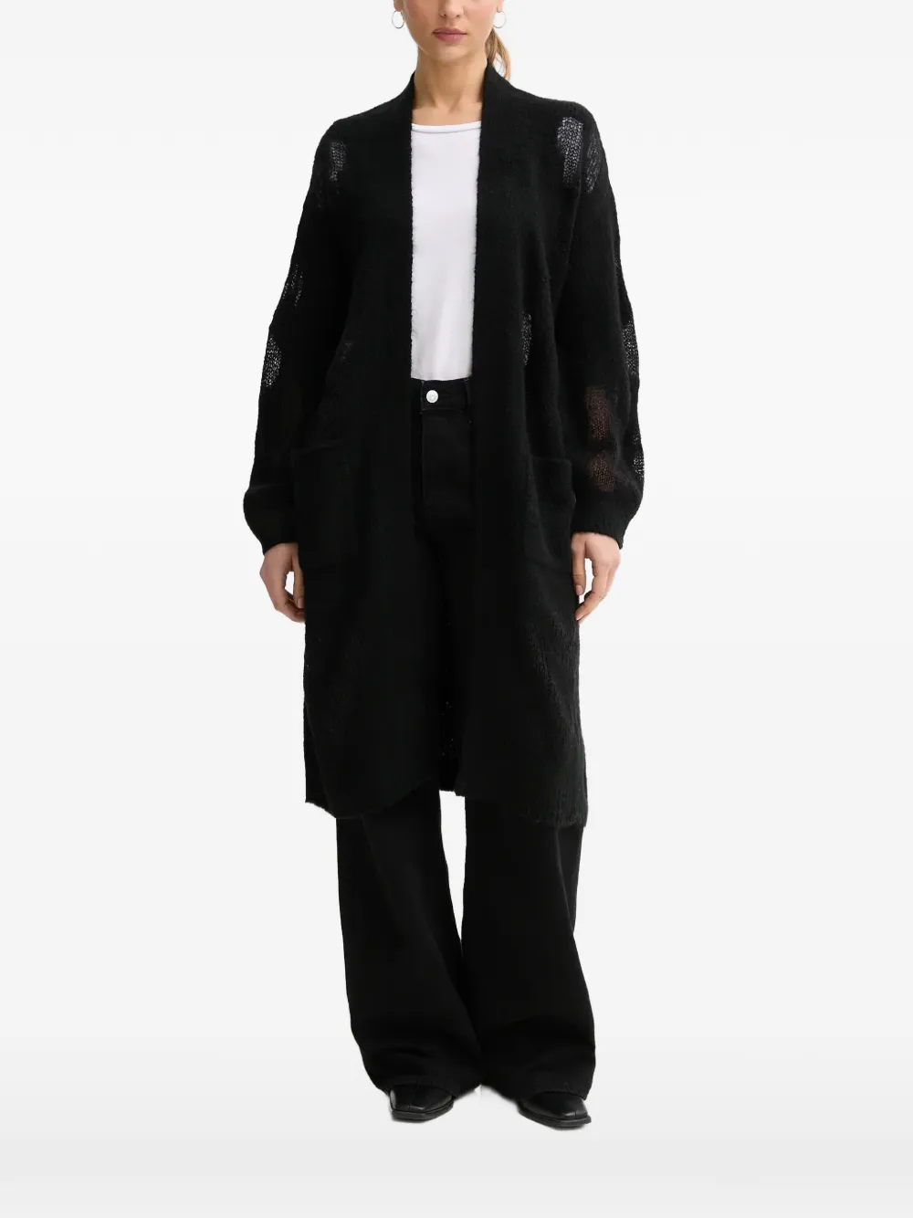 

Кардиган без застежки Benetton, черный