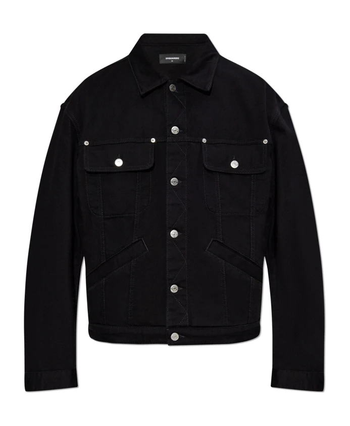 

Джинсовая куртка Dsquared2, черный