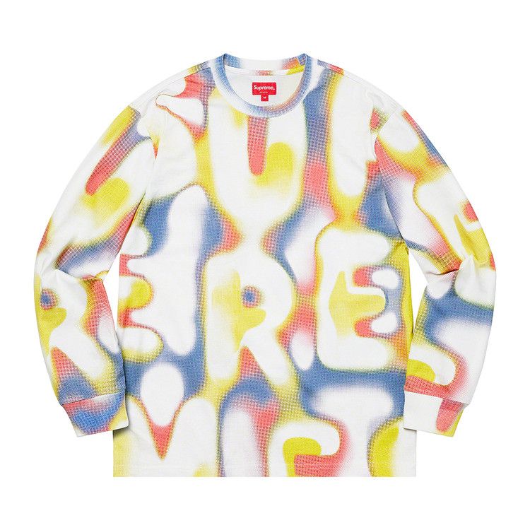 

Топ Supreme Half Tone Long-Sleeve Top, White