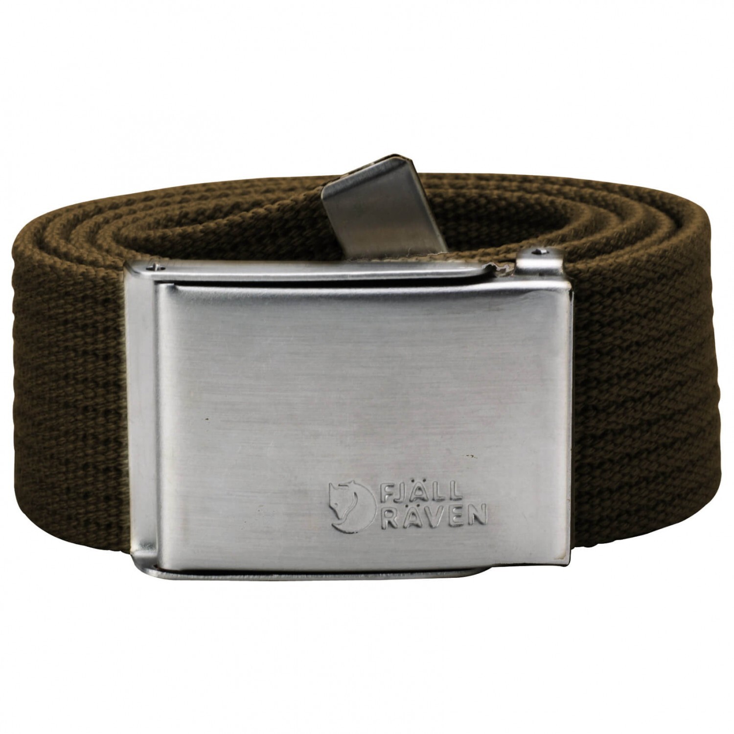 

Ремень Fjällräven Canvas Belt, цвет Dark Olive