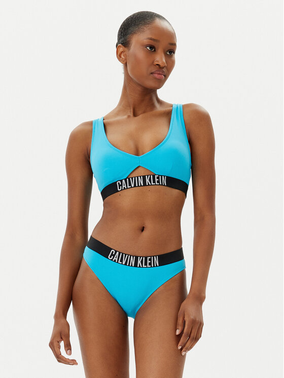 Верх бикини KW0KW02745 Calvin Klein Swimwear, синий — фото 2