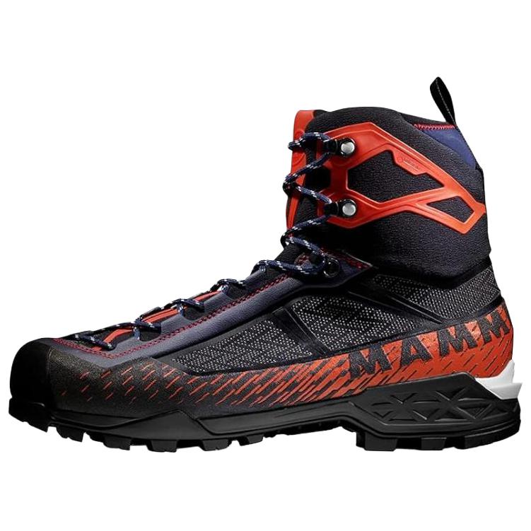 

MAMMUT Дышащие, Waterproof и устойчивые к истиранию ботинки Crew Outdoor для мужчин, черные с красным