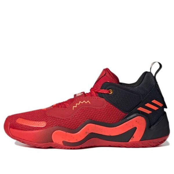 

Кроссовки Дон выпуск №3 Adidas, алый