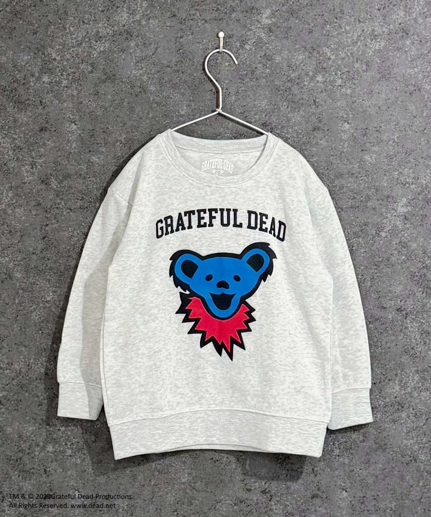 GRATEFUL DEAD Толстовка оверсайз из мягкого флиса с начесом, приятная на ощупь, как хлопок. — фото 2