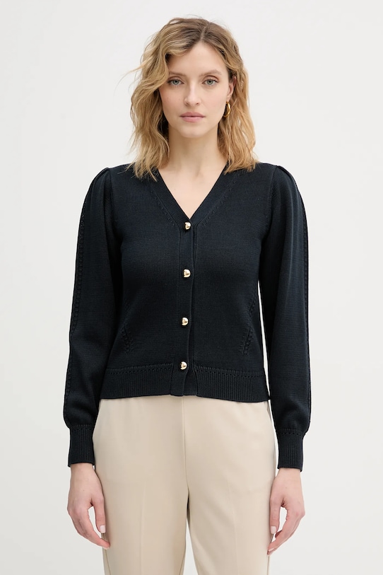 

Хлопковый кардиган polis Marella, темно-синий