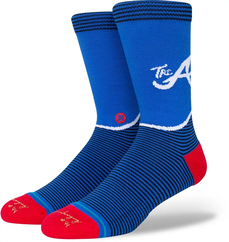 

Носки City Connect Crew для взрослых Stance Atlanta Braves 2023