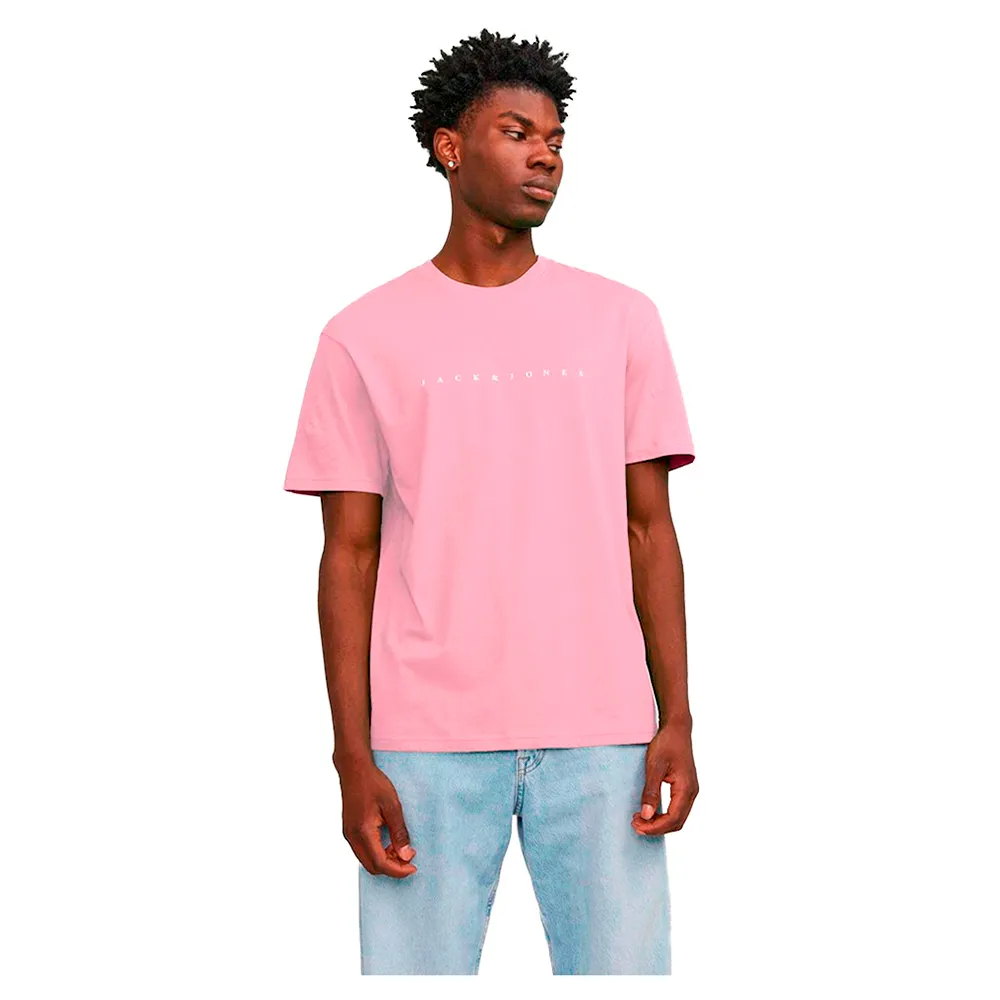 

Футболка с коротким рукавом Jack & Jones Star, розовый