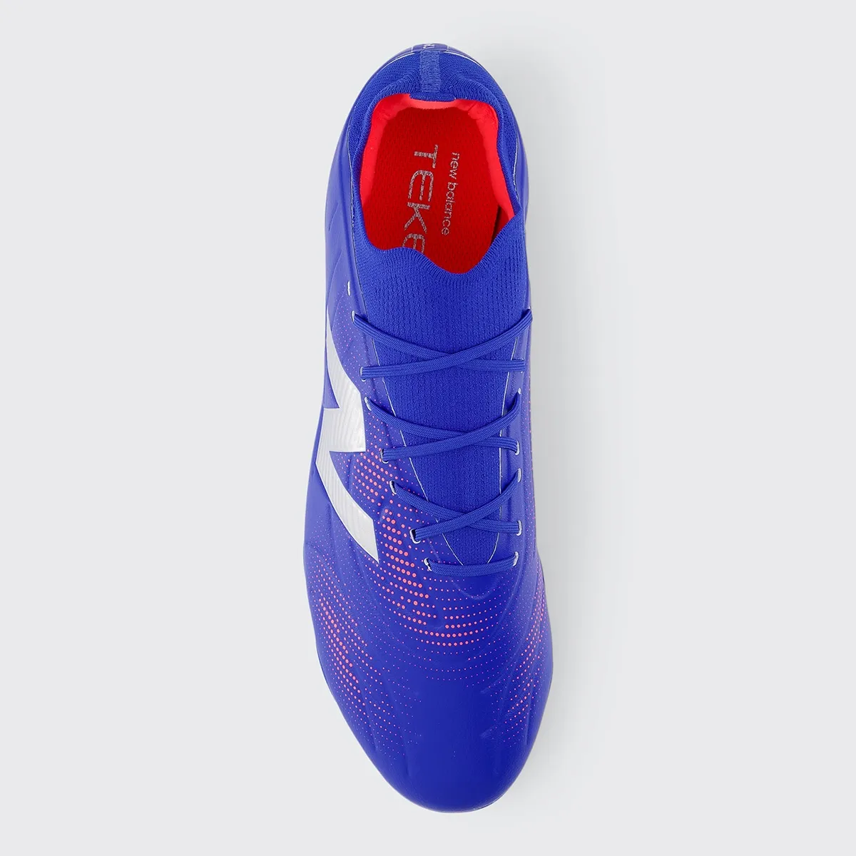 Мужские футбольные бутсы TEKELA TEAM LOW LACED FG V5 New Balance, темно-синий/розовый — фото 3