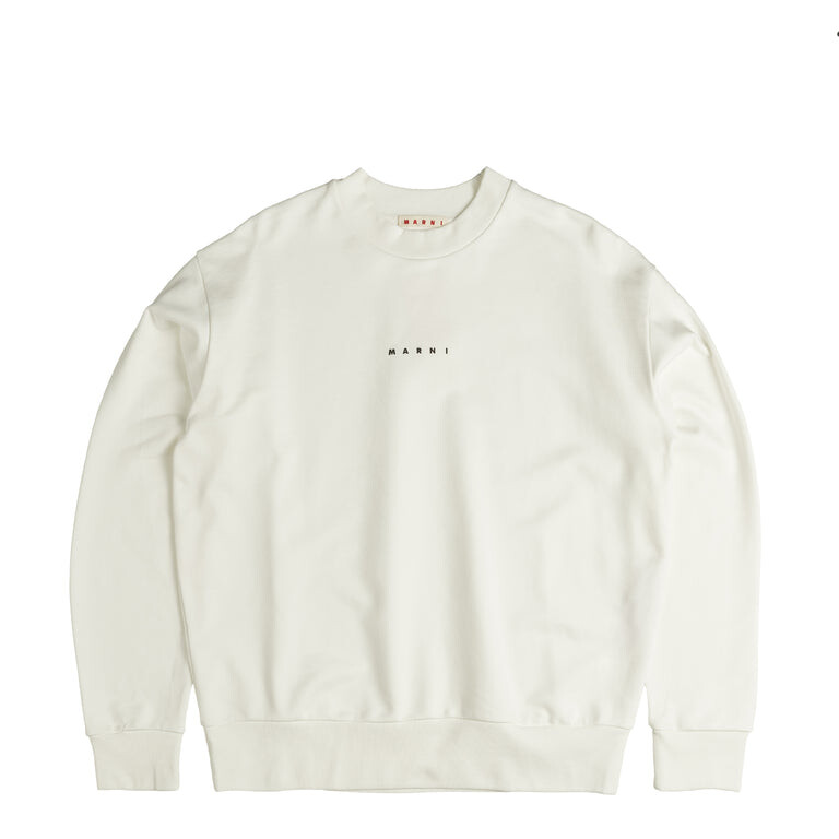 

Свитер Mini Logo Sweatshirt Marni, белый