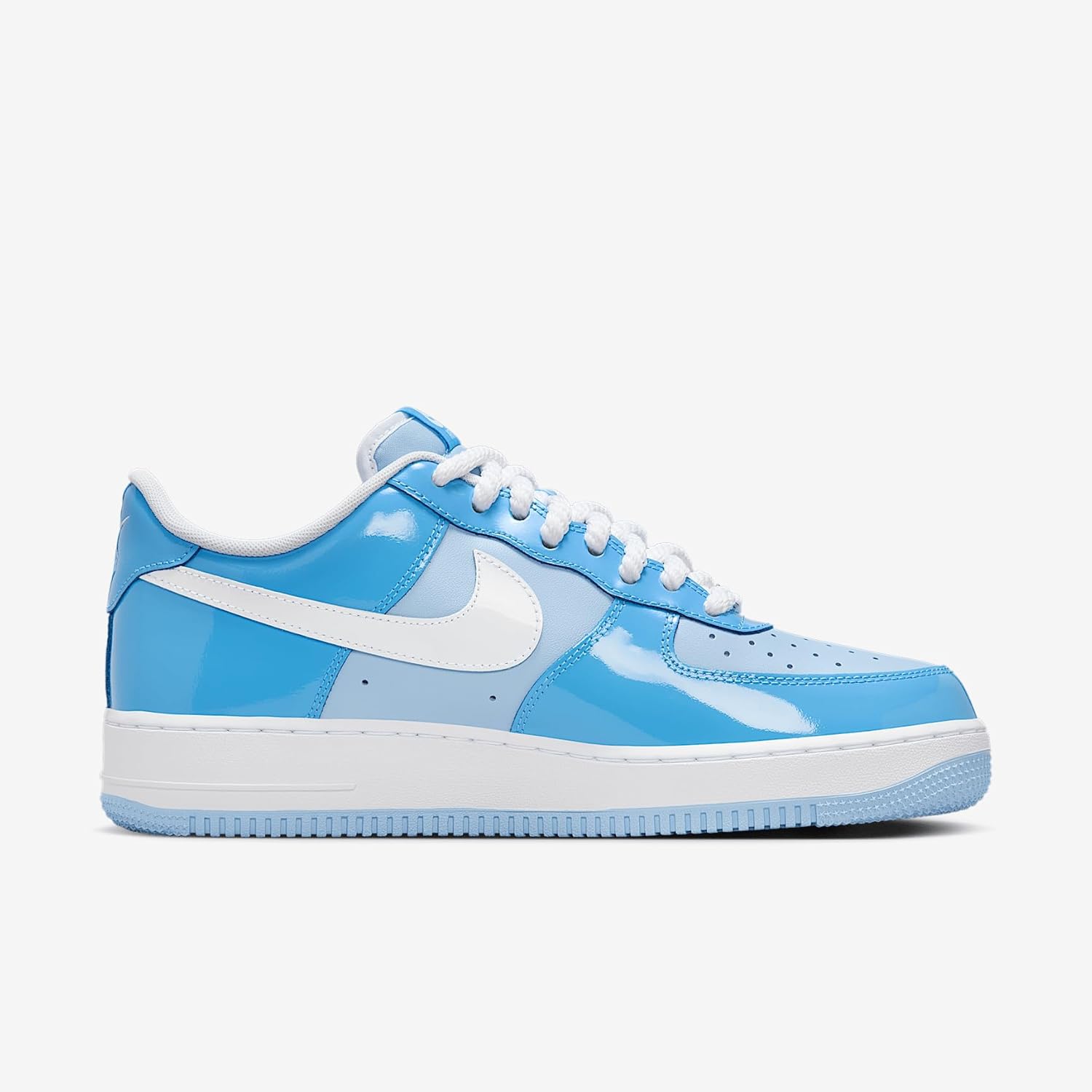 Мужские кроссовки Nike Air Force 1 '07 LV8, белый/синий — фото 3