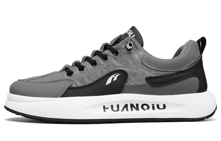 

Кроссовки HUANQIU Skateboarding Shoes Men Low-top White, серый