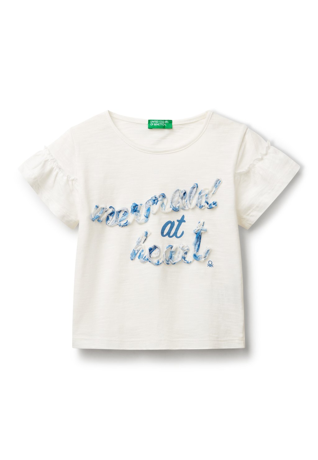 

Футболка с принтом United Colors of Benetton, белый