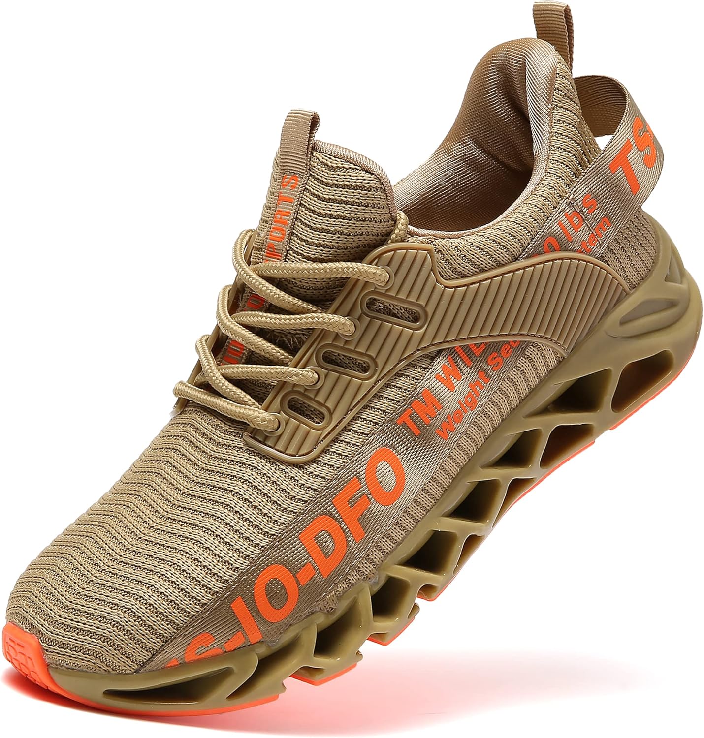 

Мужские кроссовки для бега и ходьбы с комфортной сеткой Ezkrwxn, коричневый