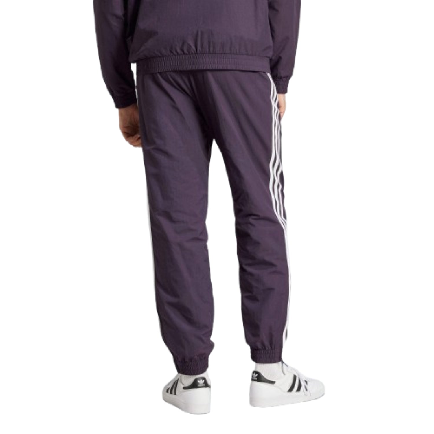Спортивные брюки Adidas Adicolor Sweat Firebird 'Purple White' — фото 3