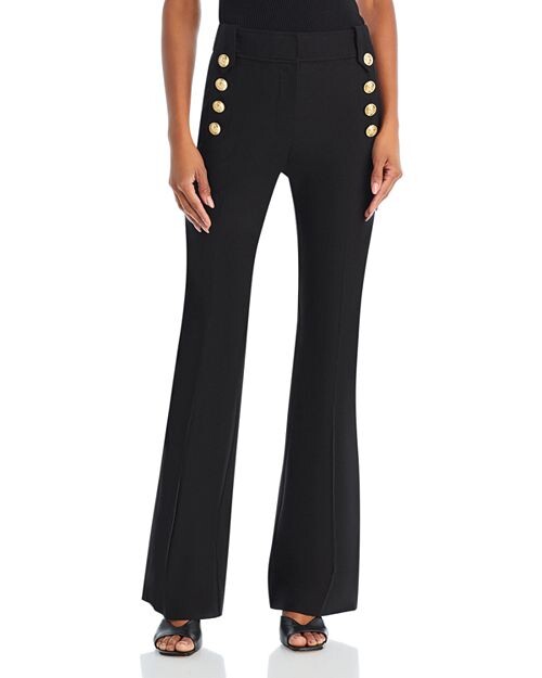 

Брюки Robertson с расклешенной кромкой Derek Lam 10 Crosby, цвет Black