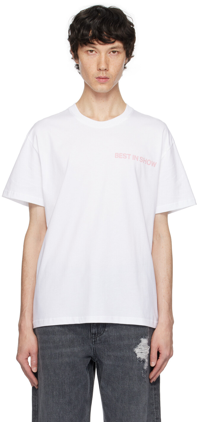 

Футболка с принтом на спине «Best in Show» JW Anderson