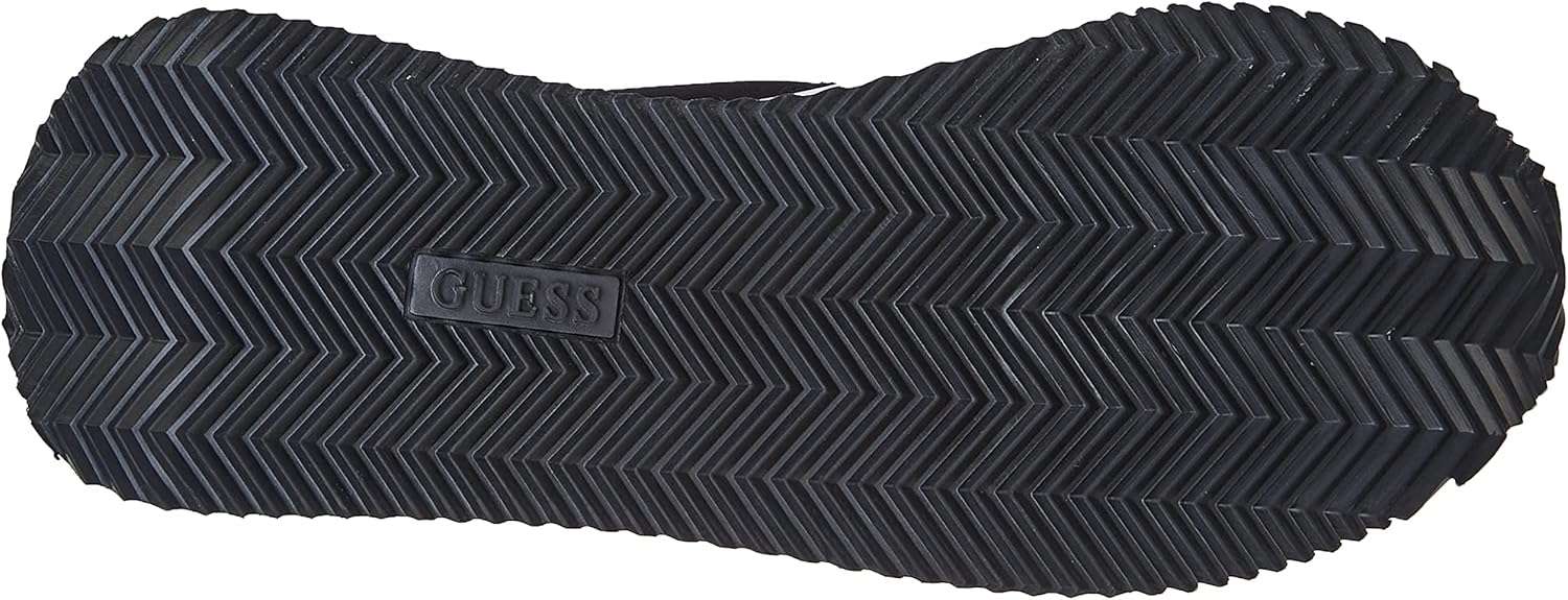 GUESS мужские низкие гимнастические кроссовки, Black Cream — фото 4