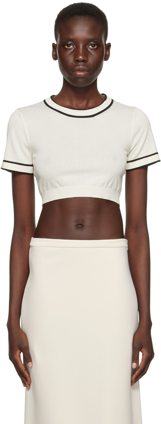 

Футболка Uscio цвета Off-White Max Mara