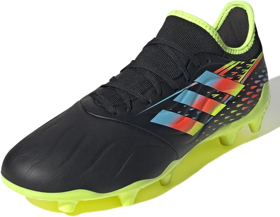 Мужские футбольные бутсы Adidas Copa Pure Injection 3 для твердого грунта, черный/желтый — фото 3