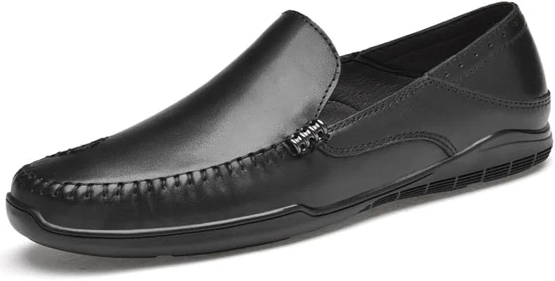 Лоферы кожаные мужские Loafers Black SayfuR