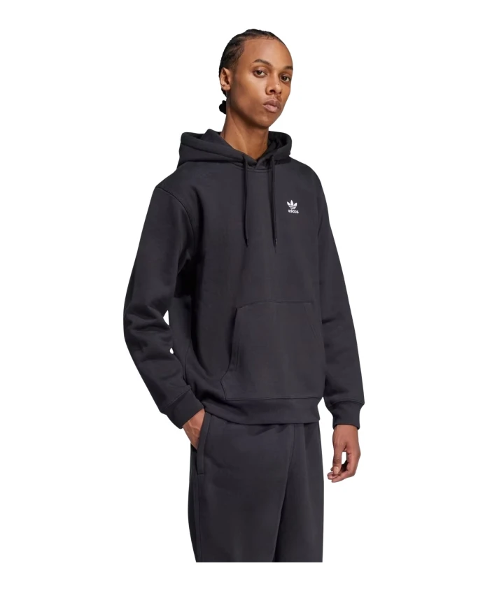 

Толстовка свободного кроя Trefoil essentials Adidas Originals, черный