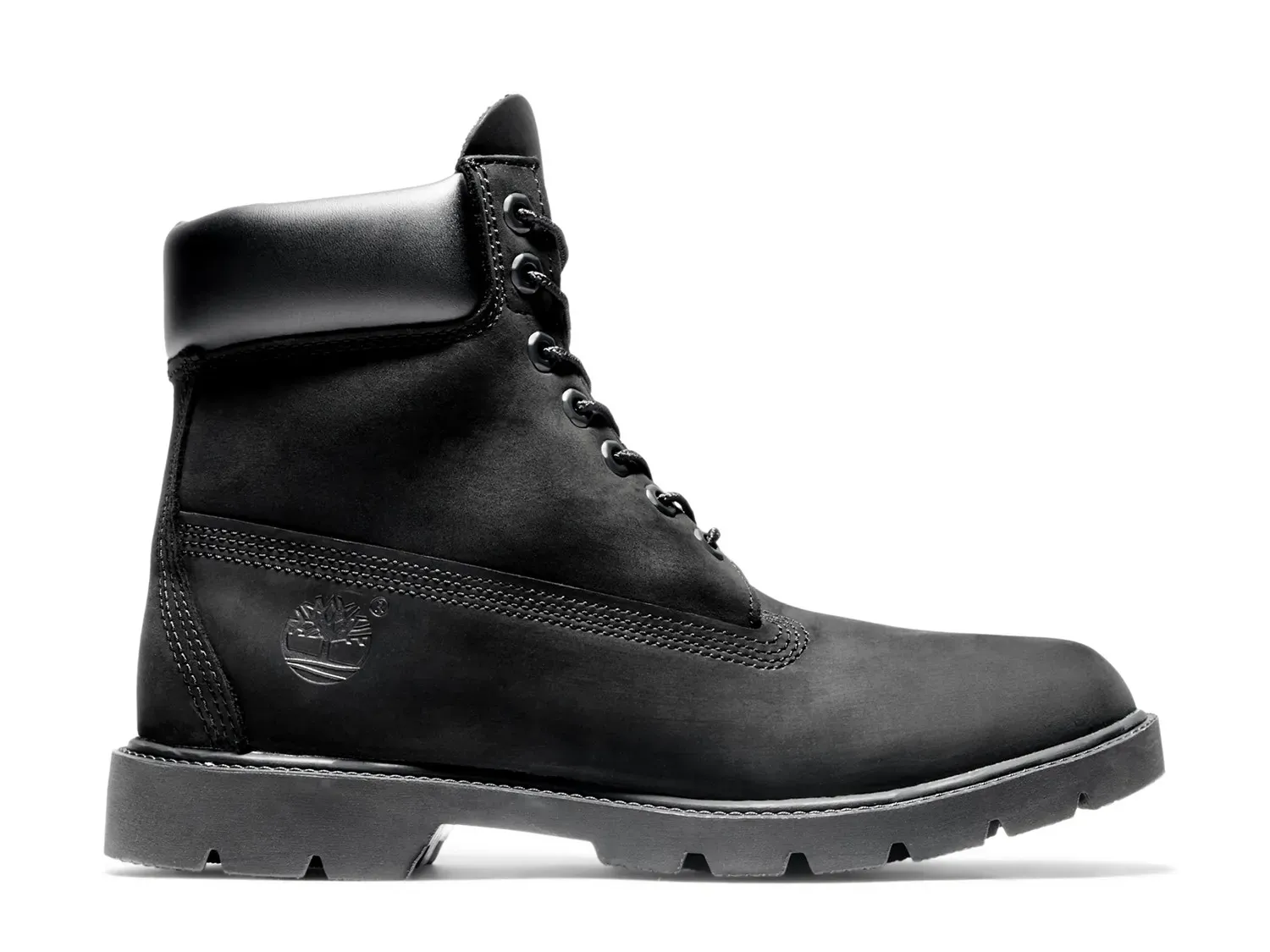 Мужские ботинки Timberland Timb 6 кожаные водонепроницаемые, черные — фото 3