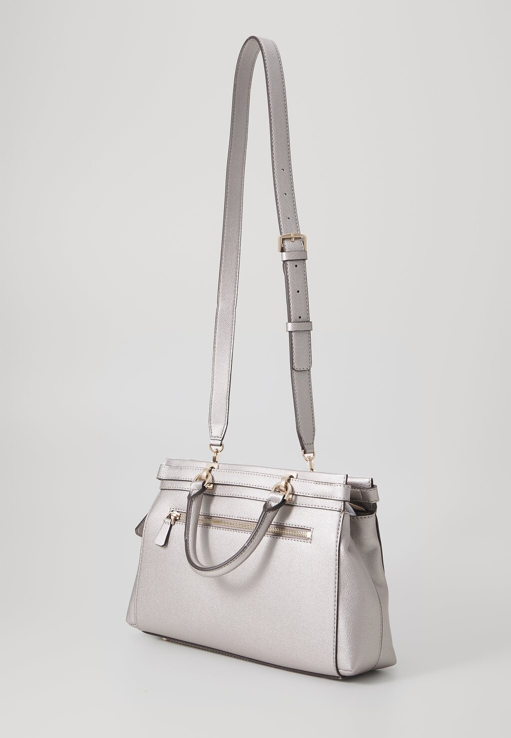 

Сумка ECO LUXURY SATCHEL Guess, серый