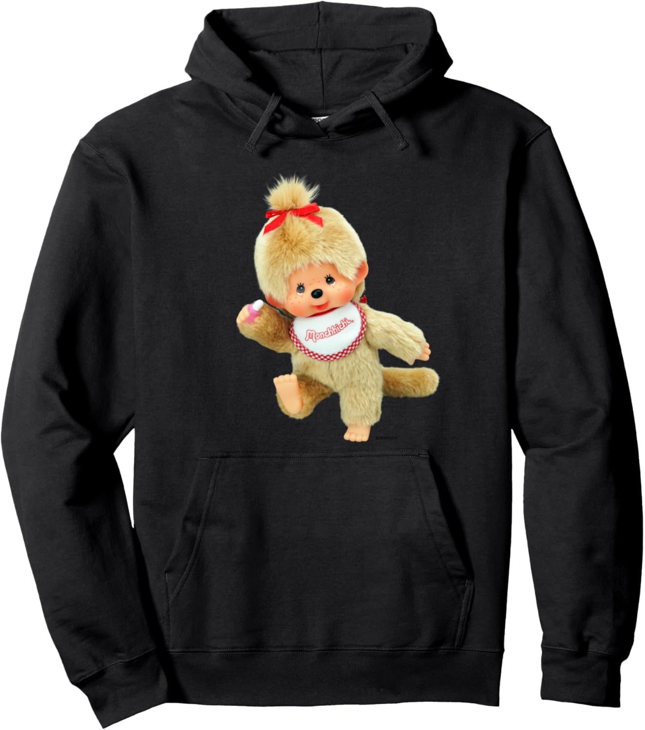 

Худи с графическим принтом Monchitch Monchhichi, черный