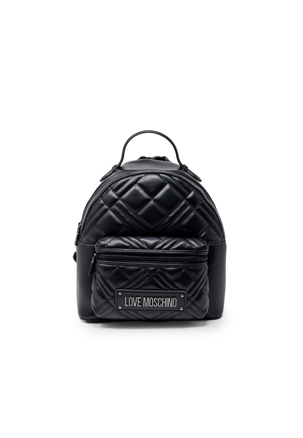 

Рюкзак Love Moschino стеганый, черный