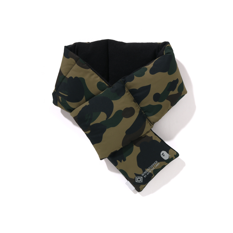

A BATHING APE Шарф Gore Tex Stopper 1st Camo, Green GRX