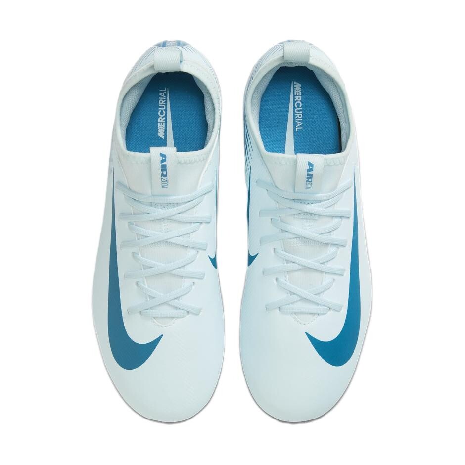Футбольные бутсы Assassin Series Kids Kids Low-top белые/синие Nike, белый/синий — фото 3