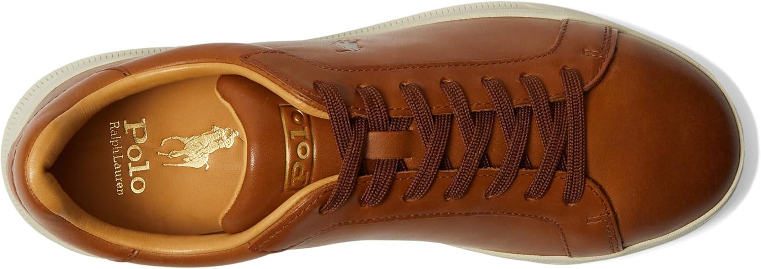 POLO RALPH LAUREN Мужские кроссовки Keaton-Pony, Brown — фото 2