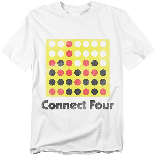 

Футболка Big & Tall Original & Unrestored с принтом Connect Four Licensed Character