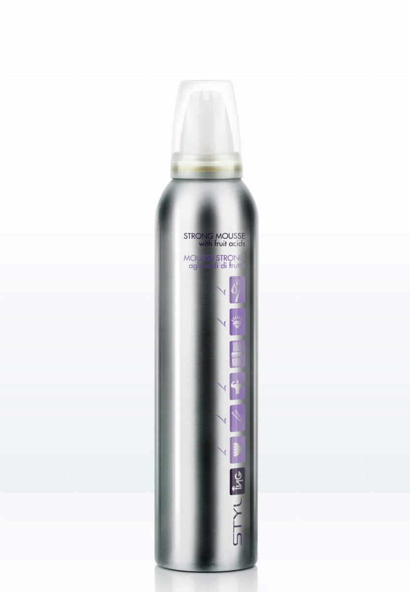 

ING Strong Mousse, Мусс для волос сильной фиксации, 250 мл