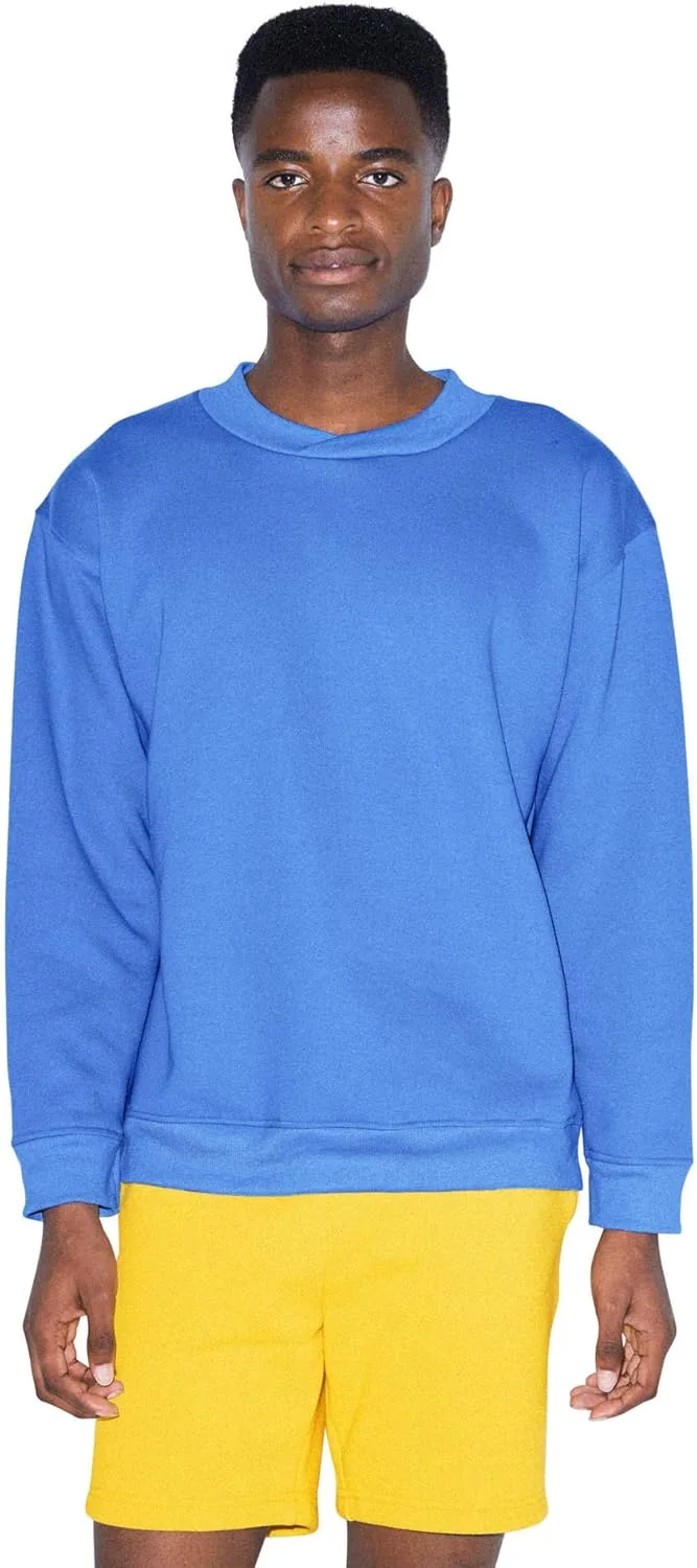 

American Apparel мужской флисовый пуловер с длинным рукавом